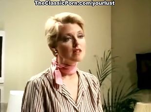 Insatiable Aunt Pegs fucks John Holmes in a missionary position in exciting retro porn clip