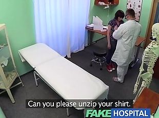 FakeHospital Doctor solves patients depression through oral sex and fucking during consultation